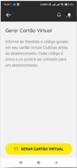 Tela de finalização e confirmação de cupom de desconto em posto de combustível no app da RB Protege.